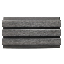 WEO®35 Gardenwall | brandklasse E | 33 x 170 mm | Dark Grey | 290cm