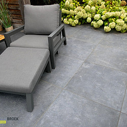 Keramische tegel Absolute Nero 80x80x2cm