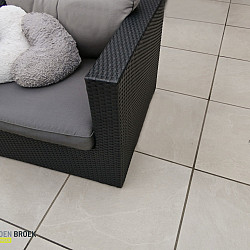 Keramische tegel Ceradeco 60x60x4cm Nordica Sand