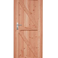 Redvision enkele deur dicht linksdraaiend incl. beslag