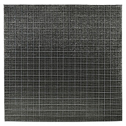 Grindkorf m100 - maas 100x100 met binnengaas - 200x200x10cm