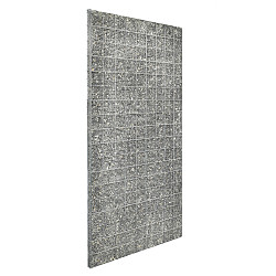Grindschutting m100 paal 70x70 - maas 100x100 met binnengaas - 90x180x4cm