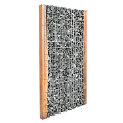 Steenschutting m50x100 paal 90x90 - maas 50x100 - 90x180x9cm