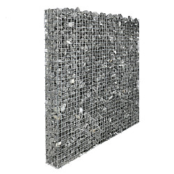 Gekramde steenkorf m50 - maas 50x50 - 180x180x20cm