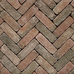 Gebakken dikformaat 6 cm onbezand Wormer getrommeld