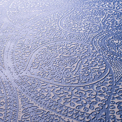 Keramische staptegel rond model C Ø 61cmx2cm Doily Blu Notte | OP BESTELLING