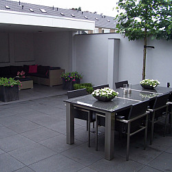 Terras+ Tegel 60x60x4cm Nero