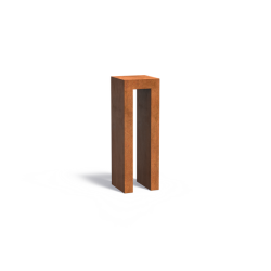 U-Sokkel 400x400x1200mm Corten 2mm (CKU5)