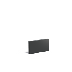 Aluminium Muur 1500x150x800mm (AW4.3)