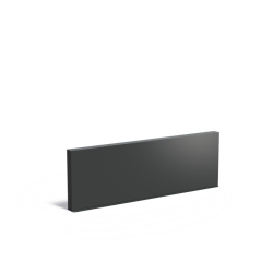 Aluminium Muur 3000x150x1000mm (AW2.2)