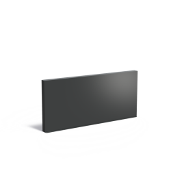 Aluminium Muur 3000x150x1350mm (AW2.1)