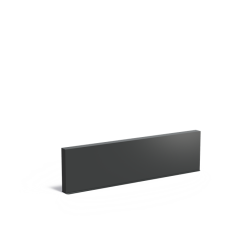Aluminium Muur 3000x150x800mm (AW2.3)