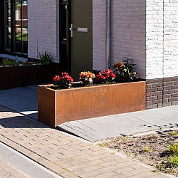 CARREZ CONNECT zonder bodem 600x600x600mm Corten (CAWC8)