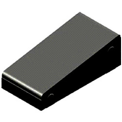 Invalide inritblok 13/15 20/10x60x30 midden zwart vk | OP=OP