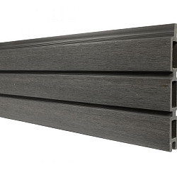 Boston WPC Fence Board Modern 21x160mm L-178cm | Dark Grey