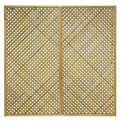 Trellis scherm Jasmijn 180 Excellent 180x180cm