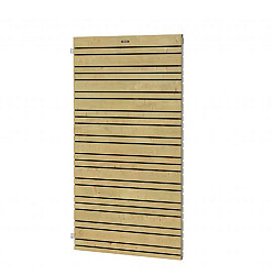 Tuindeur Flux 100 Excellent op verstelbaar stalen frame, 100 x 180 cm, groen geïmpregneerd.