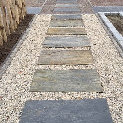 Tacos leisteen plaat breukruw 100 x 50 x 3/7 cm