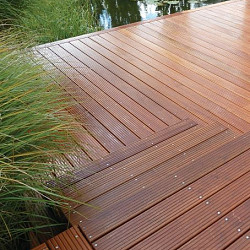 Terrasplank Mukulungu - Afrikulu 25x145mm grof/glad P107 | 305cm