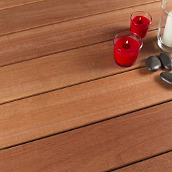 Afri-kulu 21x145mm terrasplank B-Fix glad P130 365cm