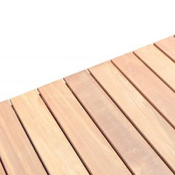 Terrasplank Mukulungu - Afrikulu 21x145mm B-Fix glad Premium P130 | 215cm