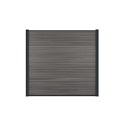 Boston WPC Fence Board Modern 21x160mm L-178cm | Dark Grey