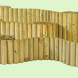 Rolborder Ø 5x20x250cm groen geïmpregneerd