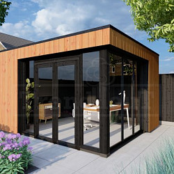 Buitenverblijf Capri 4250x3750x2550mm (bxdxh) model rechts alleen constructie