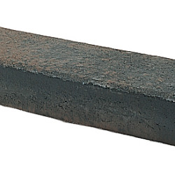 Betonbiels 12x20x120 cm bruin/Zwart