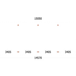 Buitenverblijf Zadeldak XXL 15050x5950x4900mm (bxdxh)