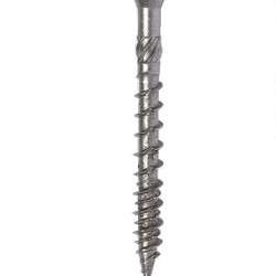 Hardhoutschroef  AISI304 A2 RVS | zelfborend | Torx+bit T230 | 6x70mm | 100st