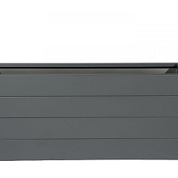 Bloembak Modulair Antraciet (RAL7016) fijnstructuur 120x30x56cm