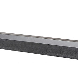U-profiel Verzinkt Staal gelijkzijdig opsluitband 5cm 220x51x51x5,4cm