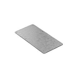 Koppelplaat 16.5 cm - Verzinkt - per 50 st.
