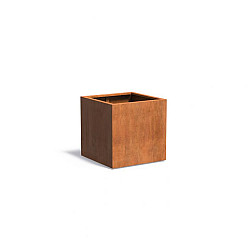 CARREZ met bodem 800x800x800mm Corten (CA6.1)