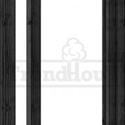 Steel Look vleugelraam 01 enkel DOUGLAS zwart, rechtdr, raam:674x1296mm+kozijn:808x1430mm