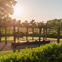 Corten Watertafel MET 4 SCHALEN 5000x1000x400mm Corten 3mm (CBS2 (4 schaals))