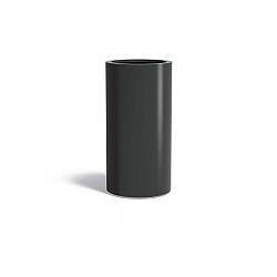 CIRCUM met bodem Ø600x1200mm Aluminium (AM8.3)