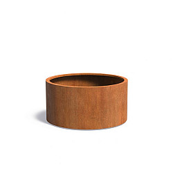 CIRCUM met bodem Ø1200x600mm Corten (CT4.2)