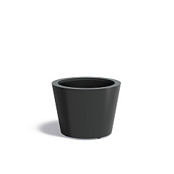 CONIC met bodem Ø800x600mm Aluminium (AC6.2)