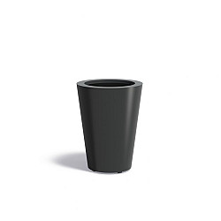 CONIC met bodem Ø600x600mm Aluminium (AC8.1)