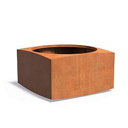 NOOA 1400x1400x800mm Corten (CNO7)