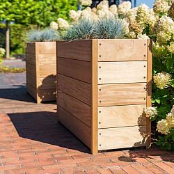 CARREZ met bodem 1500x400x380mm Hardhout 21mm (HS25.1)