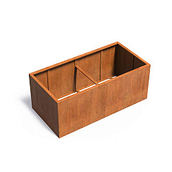 CARREZ zonder bodem 2000x1000x800mm Corten (CAW20)
