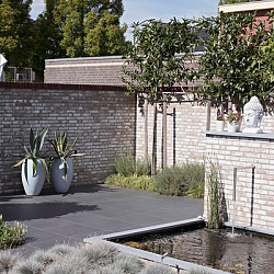 Keramische tegel Cerasun ardesia Nero 60x60x4cm