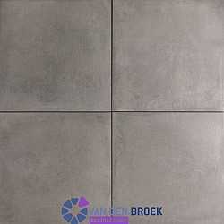 Keramische tegel 60x60x2cm Malaga Cemento grijs (bij afname vol pak)