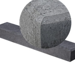 Oud Hollands betonbiels 100x20x12 cm carbon