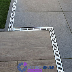Ultra Drain Silverline Watergoot 100cm | 4 stuks