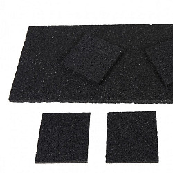 Aslon® Tegeldrager Zwart 100x100x10 mm