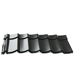 Dakpanplaten tbv Douglasvision Kapschuur Comfort 500x320cm (19m²) Zwart